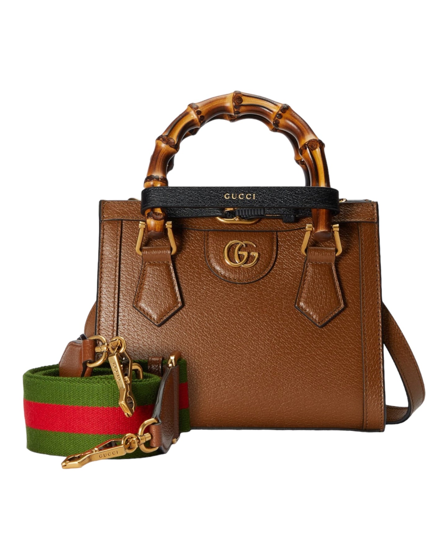 Gucci bolso Tote Diana Small marrón bambú mujer