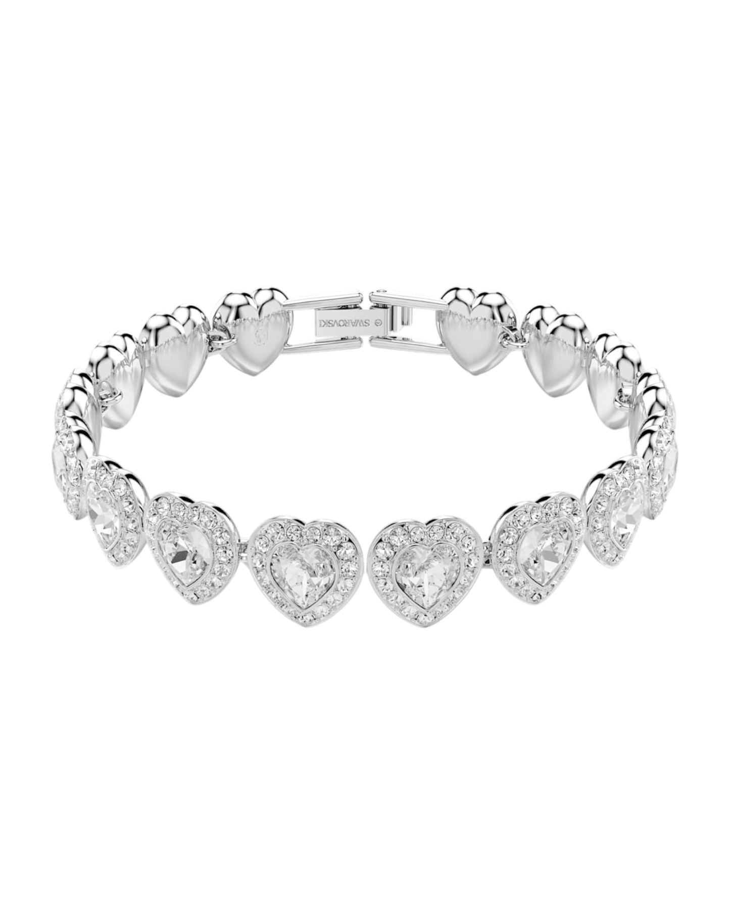 Brazalete Corazones Ariana Grande Swarovski edición especial