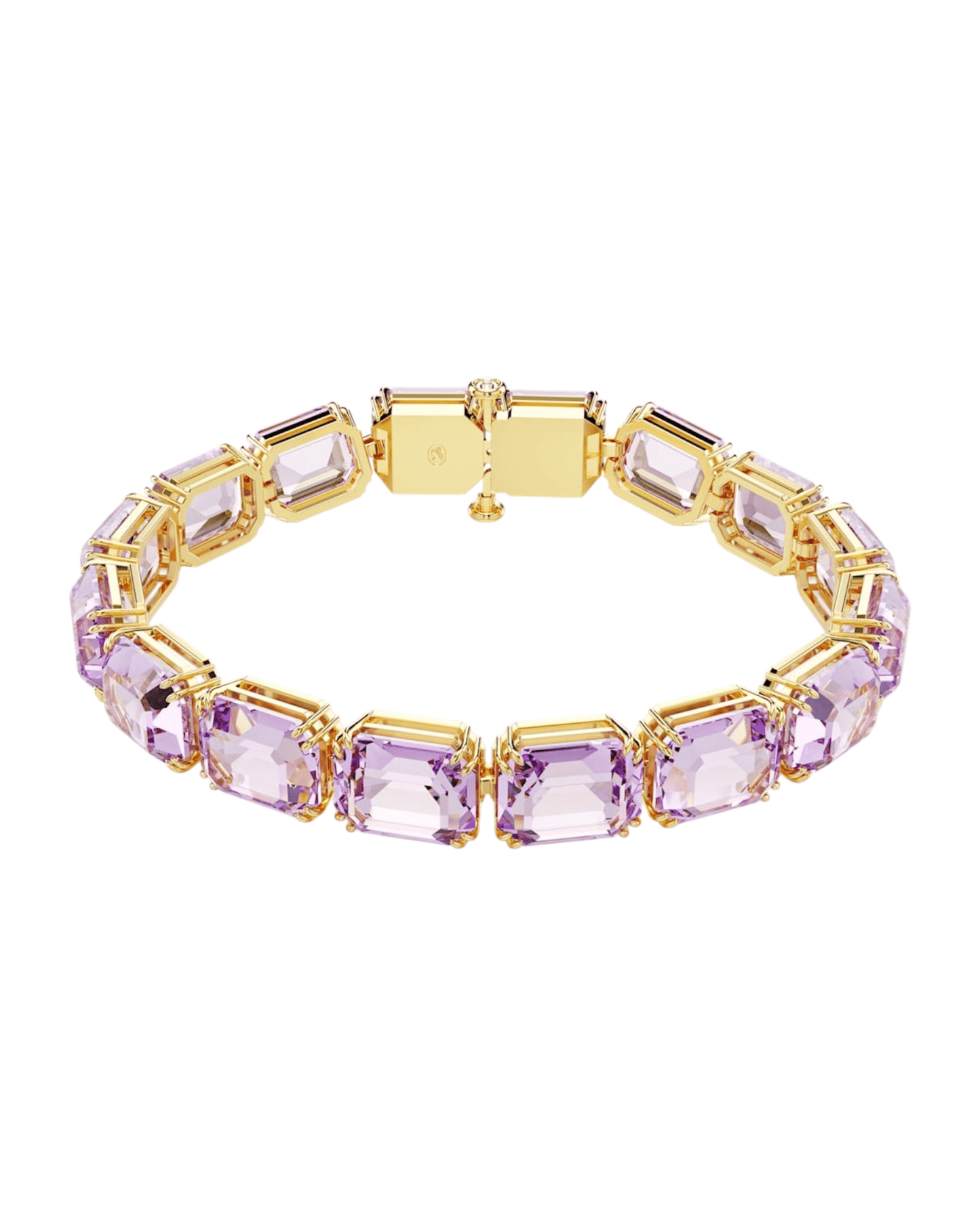 Brazalete Tenis Millenia Swarovski circonitas cuadradas mujer
