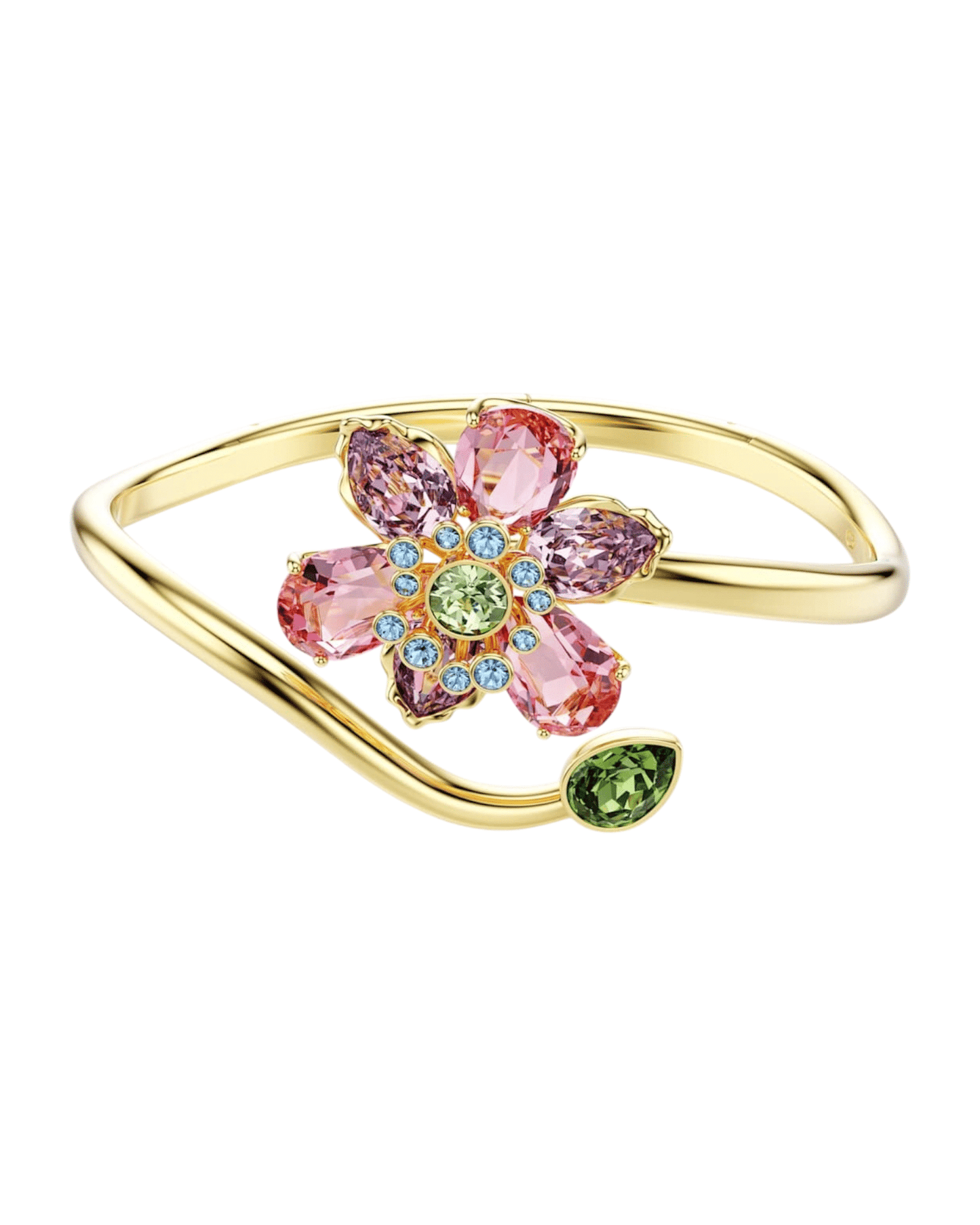 Brazalete Idyllia Swarovski circonitas florales mujer
