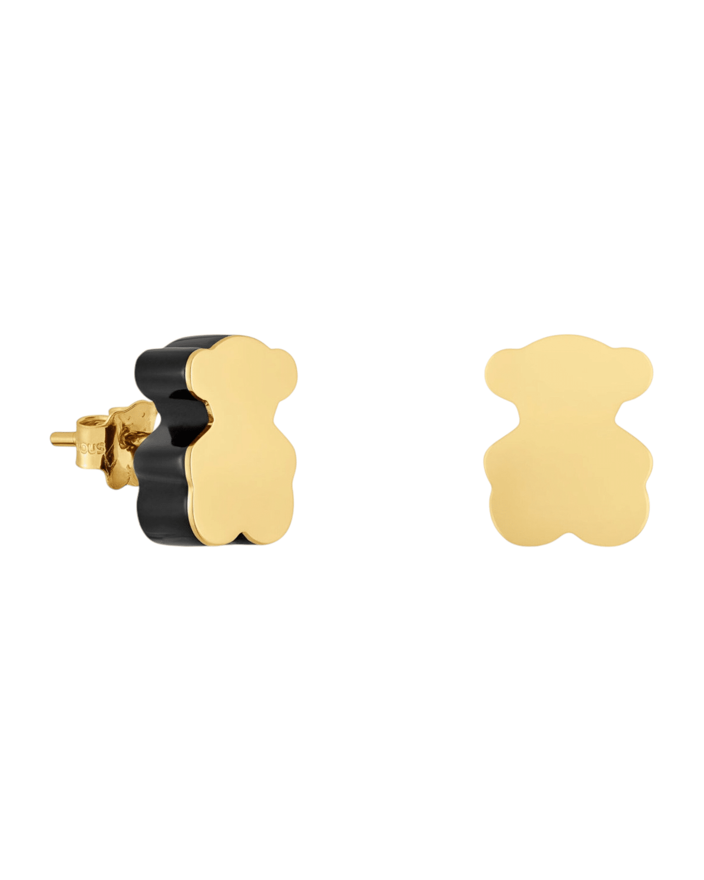 Tous aros 1950 dorado con detalles negros mujer