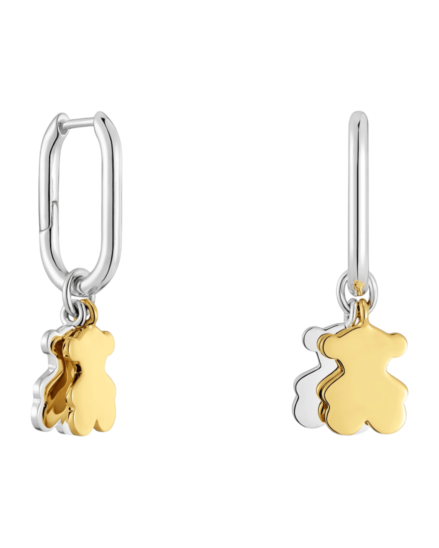 Tous aros Sweet Dolls bicolor colgantes mujer