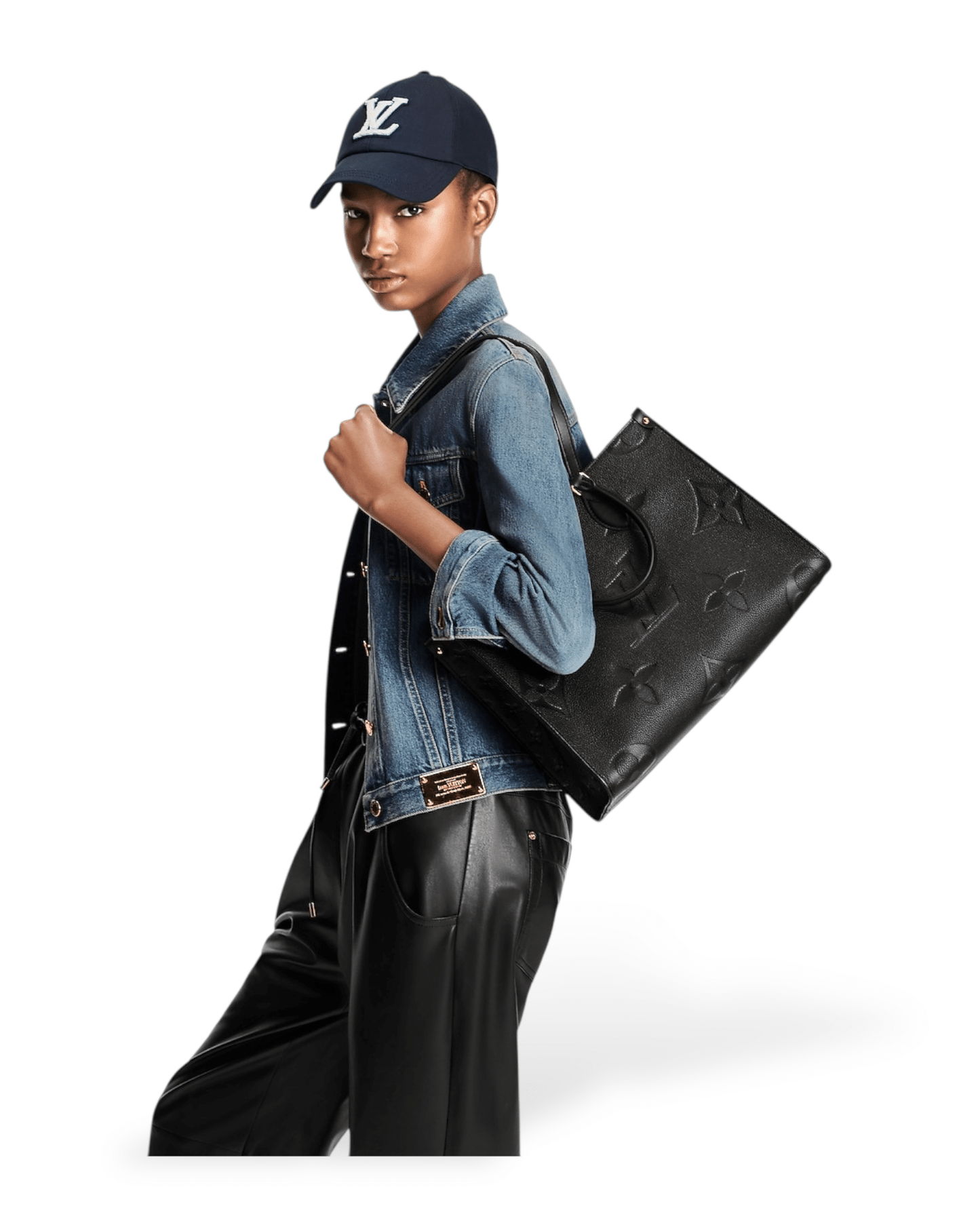 Louis Vuitton bolso Tote On the Go negro monogram mujer