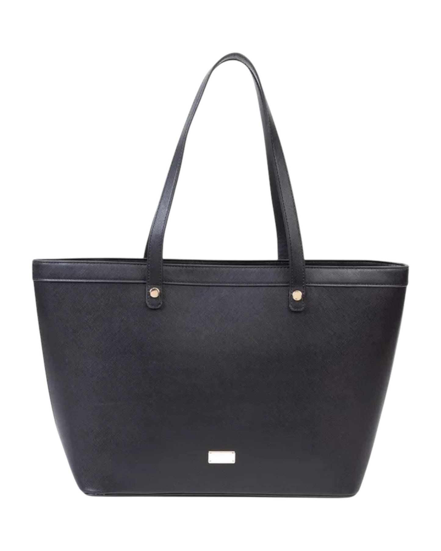 Bolso Acolchado Negro – Textura Geométrica
