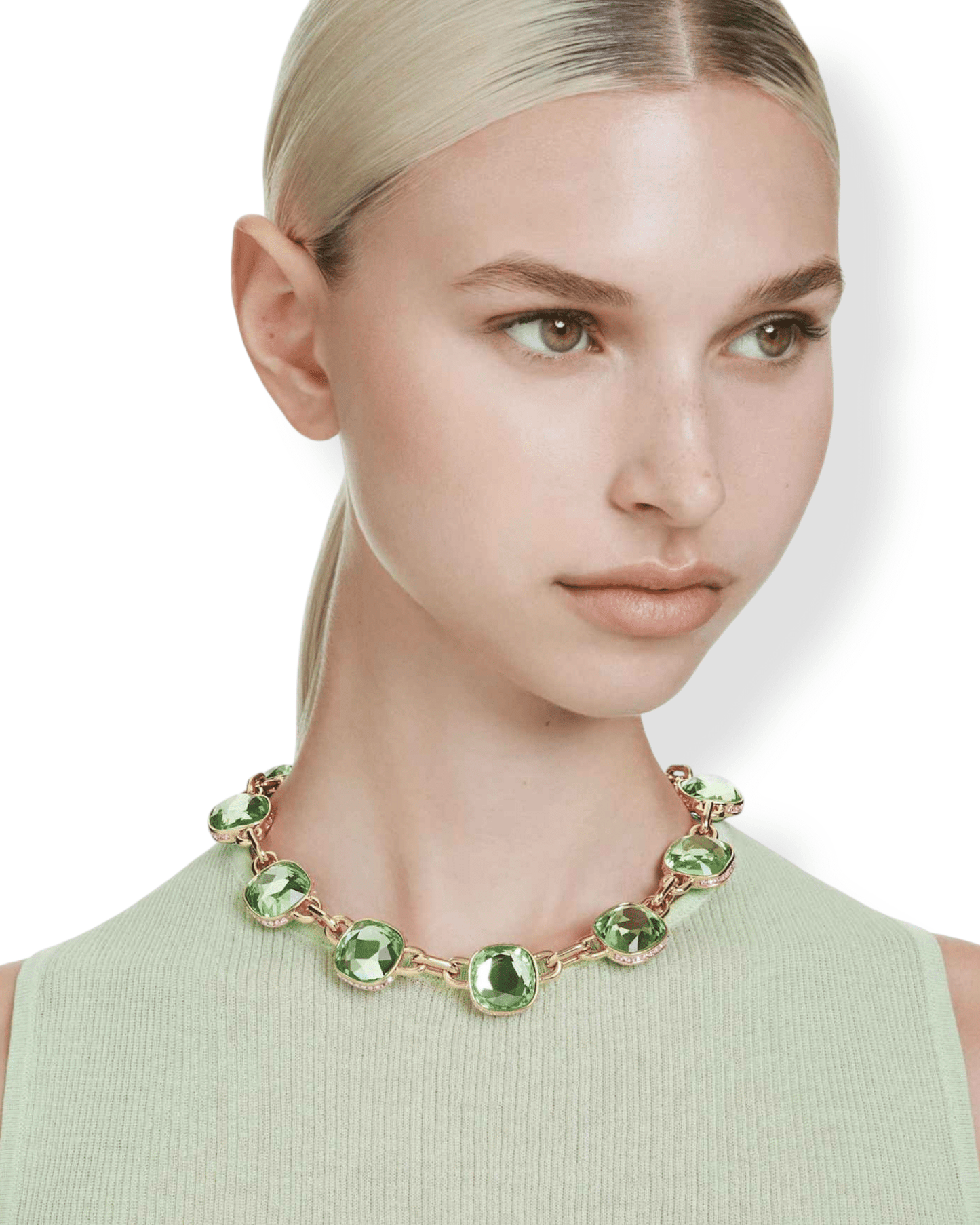 Collar Chroma reversible Swarovski color dual mujer