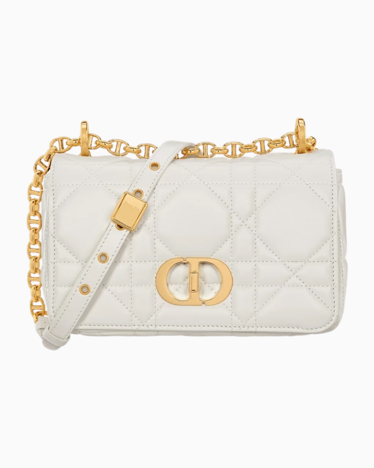Bolso CD Cannage Blanco