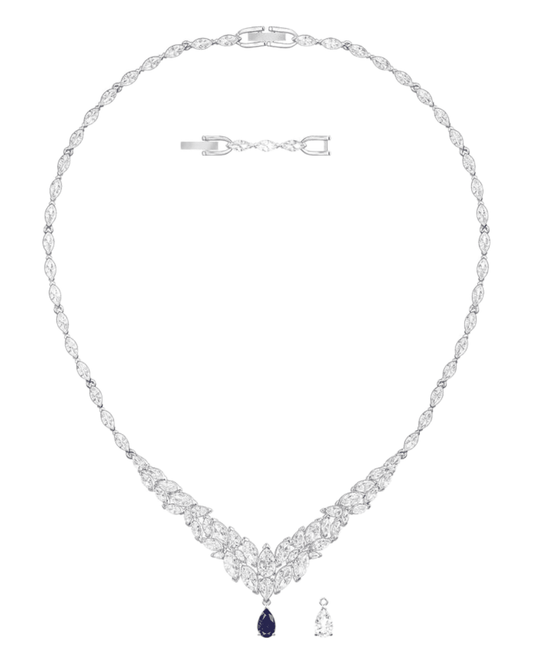 Collar Louison Swarovski circonitas botánicas mujer