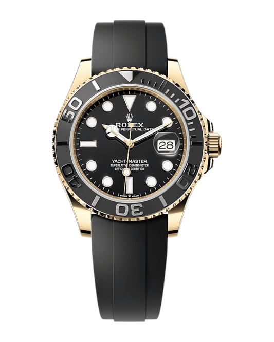 Rolex reloj Yacht Master 42mm negro hombre