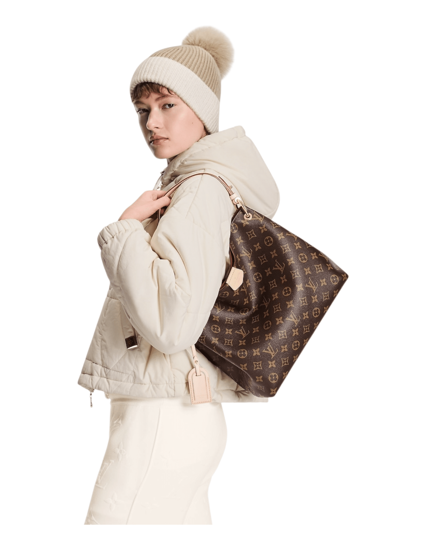 Louis Vuitton bolso Graceful monogram marrón pequeño mujer