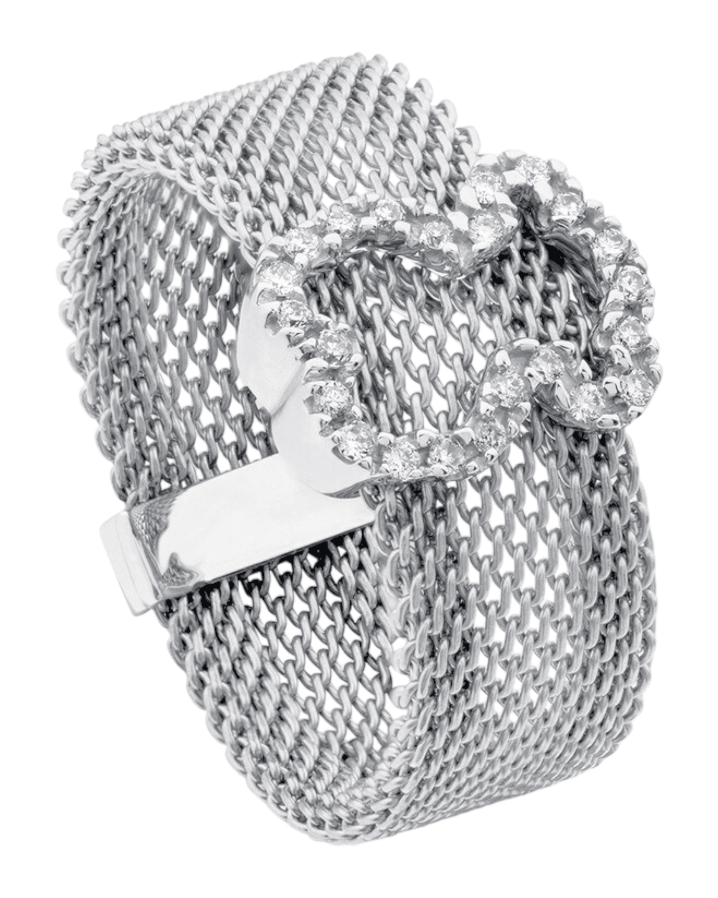 Tous anillo Icon Fresh malla brillante mujer