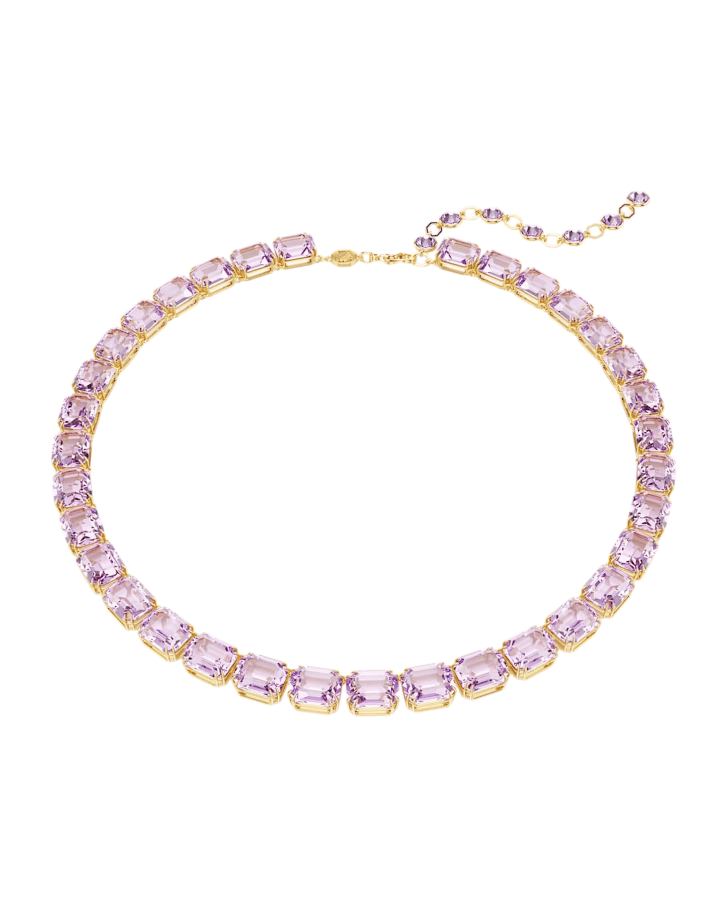 Collar Millenia Swarovski circonitas octagonales mujer