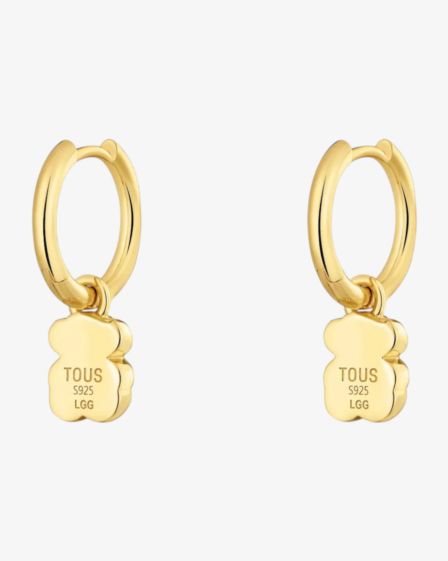 Pendientes Icon Color Tous con charm de oso verde