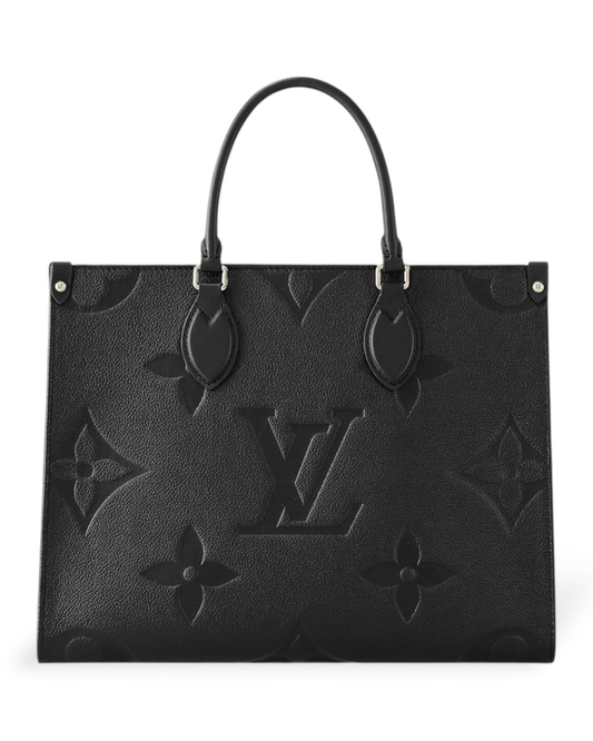 Louis Vuitton bolso Tote On the Go negro monogram mujer