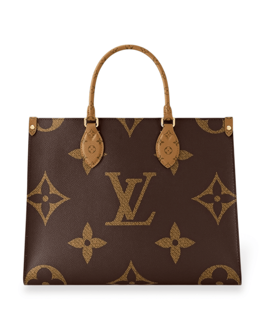 Louis Vuitton bolso Tote On the Go monogram marrón mujer