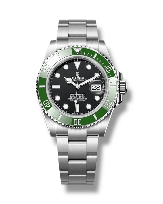 Rolex reloj Submariner Starbucks 41mm verde hombre
