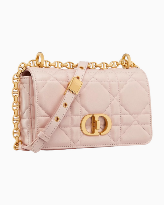 Bolso CD Cannage Rosa Pastel