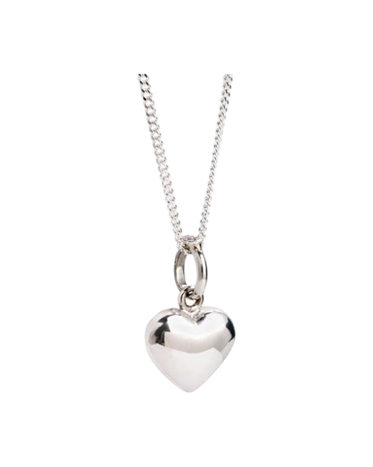 Collar Corazón Inflado Minimalista